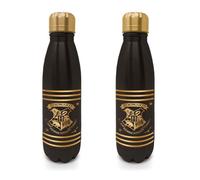 Bouteille Métallique - PYRAMID - Harry Potter - Poudlard - Noir & Doré - 540 ml