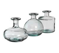 Bouteille - MICA DECORATIONS - 147748 - Transparent - Lot de 3 - 12 x 14 cm