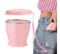 Bouteille Moule À Glaçons Machine À Glaçons Sphériques Avec Couche Intérieure En Acier Inoxydable Pour Cocktails Whisky Maison Bureau Pique-nique Extérieur PP Acier Inoxydable Silicone 600ml 18.7x7cm