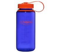 Nalgene Bouteille d'eau - Bouteille légère en Tritan sans BPA incassable pour randonnée, gym, 473,6 g, large ouverture, pervenche