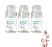 Bouteille nano microneedle, supplément de gouttes de bouteille liquide amincissant hydratant pour femmes et hommes (3 PCS)