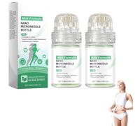 Bouteille nano microneedle, supplément de gouttes de bouteille liquide amincissant hydratant pour femmes et hommes (2 PCS)