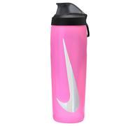 Nike Gourde Refuel 709 ml Couvercle verrouillable anti-fuite Rose Spell/Noir/Argent irisé