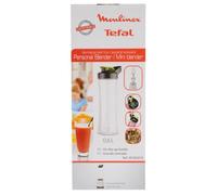 Bouteille nomade 0,6L pour Mini blender MOULINEX - Blanc - Accessoire pour LM1A0D10