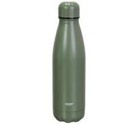 COOK CONCEPT - KA4639 Bouteille de Transport en Inox 50 cl, Double Paroi pour Chaud/Froid, Style Épuré, Réutilisable, Dimensions 25.8 x 7 x 25.8 cm, Couleur Vert