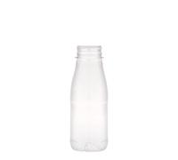 Bouteille PET 250 ml 'Milk and Juice', plastique, ouverture : 38 mm