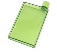 Bouteille plate - Bouteille d'eau de 350 ml/420 ml | Bouteille d'eau pour sac à main | Bouteille en papier portable A5 A6 | Écologique sans BPA | Bouilloire pour l'école, le sport, les voyages, la