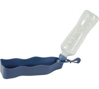 Bouteille pliable BIVOUAK 450ml plastique bleu Zolux
