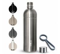 Bouteille pour Aarke Carbonator 3 & 2 et Smeg SKC01, machine à eau gazeuse et machine à soda, compatible Brita SodaOne, Sodapop Cooper & Philips GoZero - bouteille de rechange inox 1,3 L