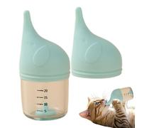 Bouteille pour chaton, en forme d'éléphant, bouteille pour le soin du lait pour chiots, verrues pour animaux de compagnie, petits aliments pour chiens, accessoires d'alimentation pour les amoureux des