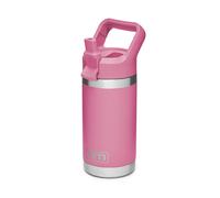 Bouteille pour enfants YETI Rambler Jr. 12 oz, avec bouchon paille, rose port