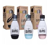 Bouteille pour machine à soda SODASTREAM MOB - Set de 3 bouteilles 0.5L noir, bleu, rose