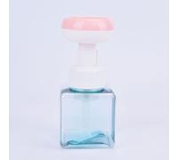 Bouteille Rechargeable Pour Savon, Lotion Moussante, Avec Tête De Pompe À Fleurs, Shampoing, Cosmétique, Vide, 250ml