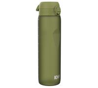 Ion8 Gourde 1l, 1000ml, Anti-Fuite, Facile à Ouvrir, Verrouillage Sécurisé, Poignée de Transport, Lavable en Lave-vaisselle, Sans BPA, Idéale pour le Sport et la Salle de Sport, Vert Kaki
