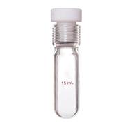 Bouteille résistante à la pression à paroi épaisse, film de revêtement, RÉCIPIENT SOUS PRESSION, PAROI LOURDE, bouchon fileté interne en PTFE(20mL-P160020D)