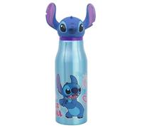 BOUTEILLE RÉUTILISABLE EN ALUMINIUM AVEC FIGURINE 3D 690 ML | STITCH DRAWING