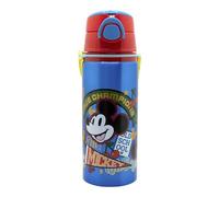 BOUTEILLE RÉUTILISABLE POP UP EN ALUMINIUM AVEC BANDOULIÈRE 730 ML | MICKEY TRUE CHAMPIONS
