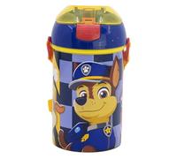 BOUTEILLE RÉUTILISABLE ROBOT POP UP AVEC CANNUCE, CORRA Y CIERRE DE 450 ML | PAW PATROL BOY RESCUE PUPS