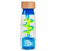 Bouteille sensorielle bleu spirale Jaune G