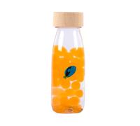 Bouteille sensorielle sound transparent, poisson orange TU