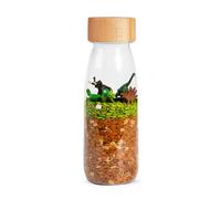 Bouteille sensorielle spy jurassic marron, dinosaures TU