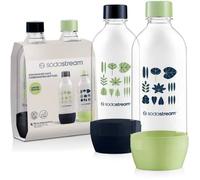 Bouteille Sodastream - SODASTREAM - Jet - 2 x 1 L - Vert / Marine - Plastique