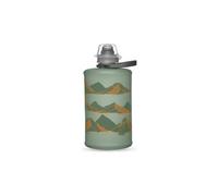 HydraPak Stow Moutains (350mL) - Vert Sutro - Bouteille d'eau pliable - Bouteille de voyage ultra légère et pliable, flacon souple pour ski, randonnée, vélo ou escalade