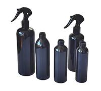 Bouteille Spray Vide Lot de 10 flacons pulvérisateurs noirs avec gâchette 100 ml, 150, 250, 300, 500(500ml)