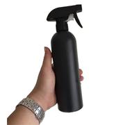 Bouteille Spray Vide Vaporisateur de brume coiffure 500 ml, bouteilles rechargeables, atomiseur vide, pulvérisateur d'eau for salon(1pc Black)