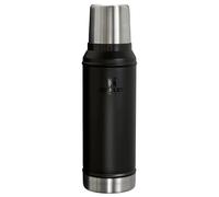 Stanley 1913 Thermos Bouteille isotherme Classic 2.0 0,94 L – Acier inox, 24h, sans BPA – Noir