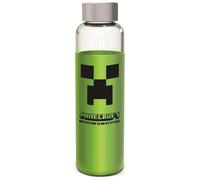 Stor Bouteille en verre borosilicate Minecraft avec étui silicone 585 ml