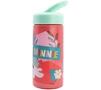 Stor Bouteille d'eau de sport Minnie Mouse paille & poignée intégrée 410 ml sans BPA
