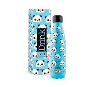 Bouteille thermique en acier à double paroi I-Drink 350/500/750/1000 ml, Décorée (500 ML, Panda)