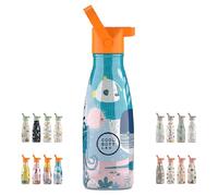 Bouteille Thermique Enfant - 260 ml - Sea World - Bouteille d'Eau en Acier Inoxydable - Boissons Froides 36 Heures et Chaudes 18 Heures - Finition Peinture Gaufrée - Sans BPA - Cool Bottles