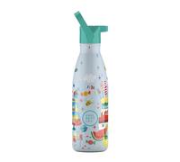 Bouteille Thermique Enfant - 350 ml - Candy Land - Bouteille d'Eau en Acier Inoxydable - Boissons Froides 36 Heures et Chaudes 18 Heures - Finition Peinture Gaufrée - Sans BPA - Cool Bottles