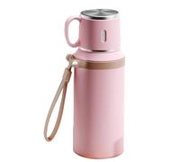 Bouteille thermique - Porte-eau portable pour l'extérieur, bouteille légère en métal à double paroi, gobelet quotidien avec noyau thermique longue durée | Gobelet en acier inoxydable pour les sports e