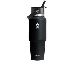Bouteille thermique Wide Flex Straw Travel Bottle 946 ml Hydro Flask - Black