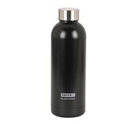 BOUTEILLE THERMO ACIER INOXYDABLE SAFTA BUSINESS "BLACK" 500 ml, Noir, Estándar, décontracté