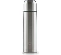 Bouteille thermos Blumtal® 1L argent - sans BPA, anti-fuite, thermos en acier inoxydable pour boissons chaudes & froides
