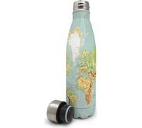 Bouteille thermos Vin Bouquet Carte du monde (500 ml)