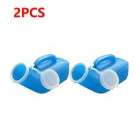 Bouteille Urinoir En Plastique Avec Couvercle Pour Homme,Contenant Pour Pipi,Urinoir Masculin,Optique,1200ml,1 À 5 Pièces - Type 2pcs