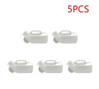Bouteille Urinoir Mobile Avec Poignée Pour Homme,Capacité 1200ml,1 À 5 Pièces,Pour Voyage,Camping,Toilettes,Pour Personnes Handicapées - Type 5pcs White