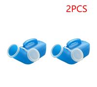Bouteille Urinoir Mobile Avec Poignée Pour Homme,Capacité 1200ml,1 À 5 Pièces,Pour Voyage,Camping,Toilettes,Pour Personnes Handicapées - Type 2pcs Blue