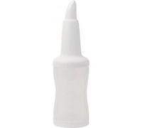 Bouteille verseuse de bar professionnelle 1,08 L - Blanche - - Plastique1,08100 x100x340mm NC G