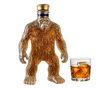 Bouteille Whiskey,Verseuse breuvage forme chimpanzé - Décor collection whisky foyer idéal retraite mariage fête voyage anniversaire