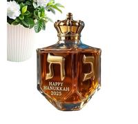 Bouteille Whisky,Conteneur Décoratif Transparent | Design Élégant De Bouteilles Vides Pour Whisky - Pour Fête En Famille Vodka Tequila Bar à Boire Vacances Noël Festival