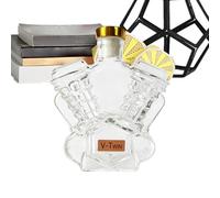 Bouteille Whisky Vide - Carafe De Liqueur De Collection - Carafe De Vin En Forme De Moteur De Moto Pour Les Amateurs De Divertissement À La Maison Hôtel Bar Et Restaurants