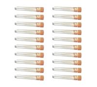 Bouteilles à aiguilles transparentes avec bouchons hermétiques et boîtes de fuite Tubes en plastique transparent pour la fabrication de bijoux Bouteille de stockage de perles scellée