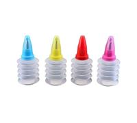 Bouteilles à biscuits pour décoration d'atelier et de crêpes - Bouteilles à presser avec buses - Fournitures de boulangerie