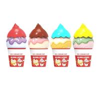 Bouteilles À Bulles - ABS 6x12.3cm | 4 Pièces Jouet À Main Étanche | Bouteilles À Bulles en Forme De Glace avec - pour Garçons Filles Anniversaire Intérieur Jardin Plage